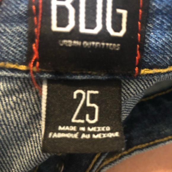 Urban Outfitters Women’s Denim Shorts by BGD,  Size 25 - Picture 5 of 5